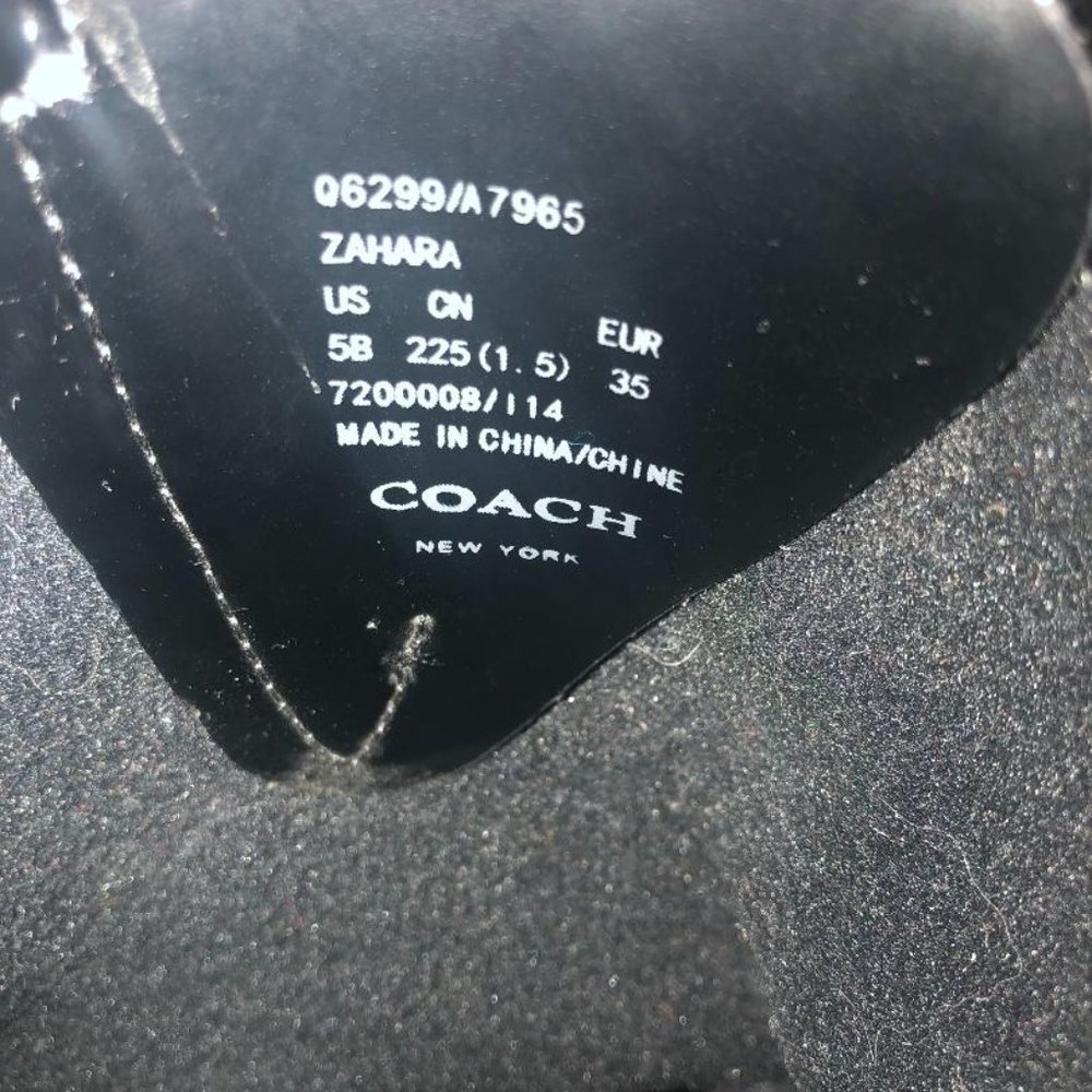 COACH Dual Buckle Leather Boots!! - Picture 2 of 6